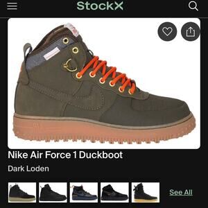 Nike air force 1 duckboot